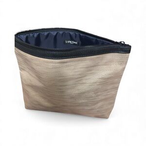 Lancome Chic Beige and Black Toiletry Bag